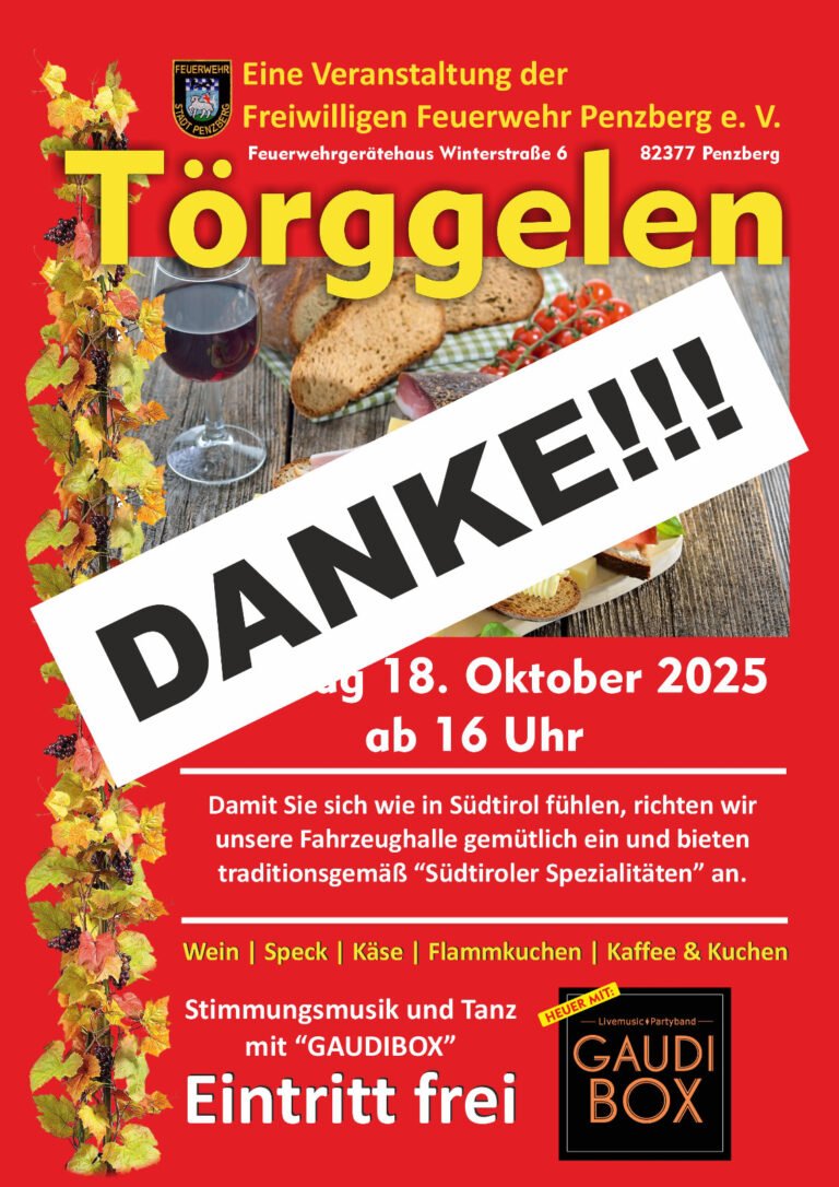 DANKE! Schön, dass Ihr da wart!