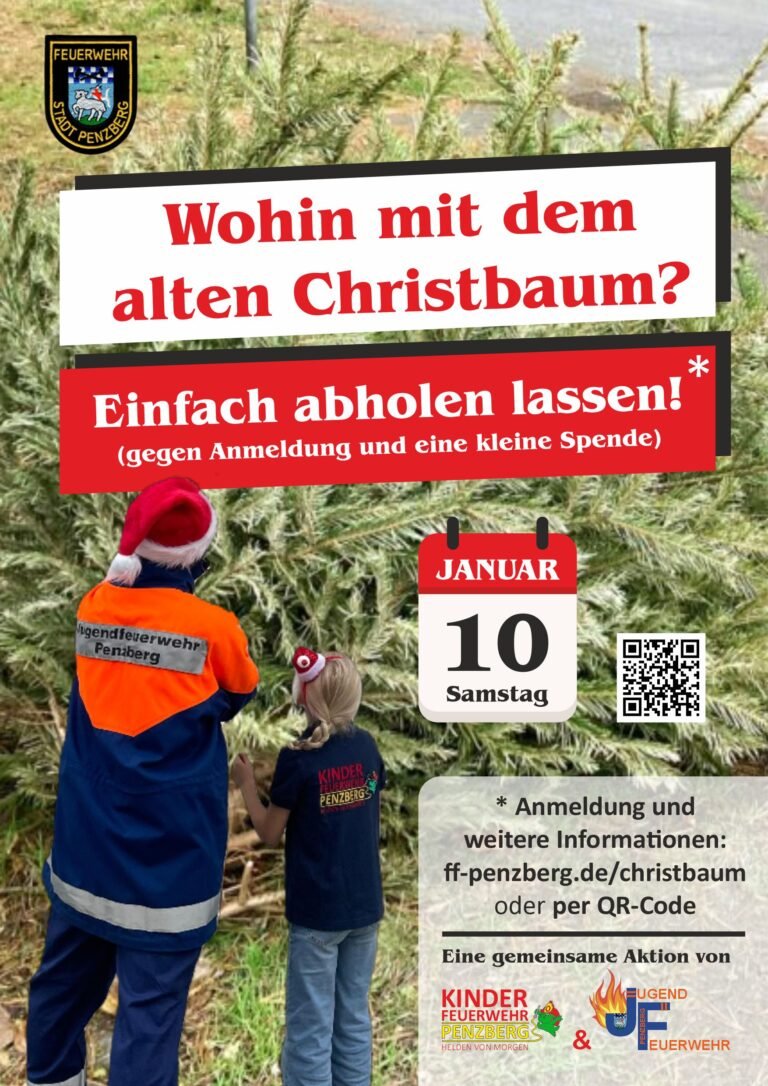 Wohin mit dem alten Christbaum ?