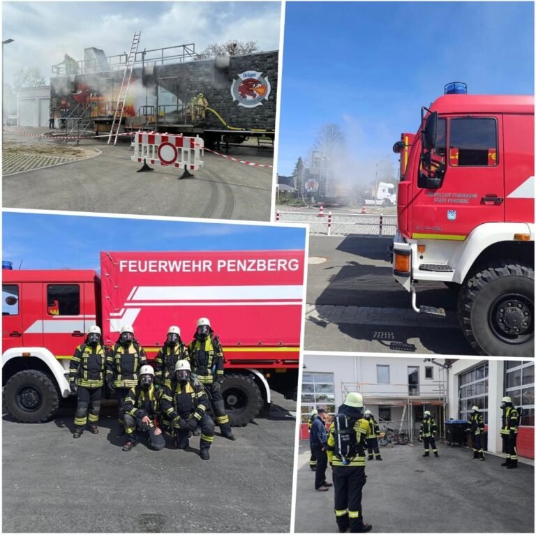 Heißausbildung im Brandcontainer in Peißenberg